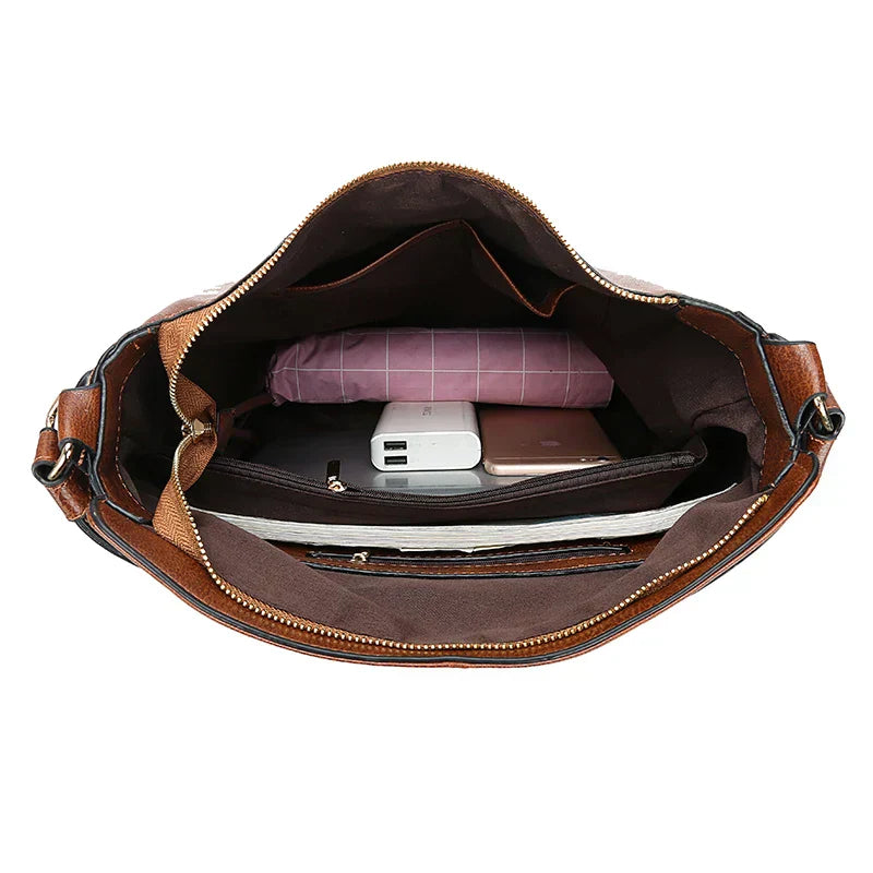 Romy - Bolso de hombro de cuero