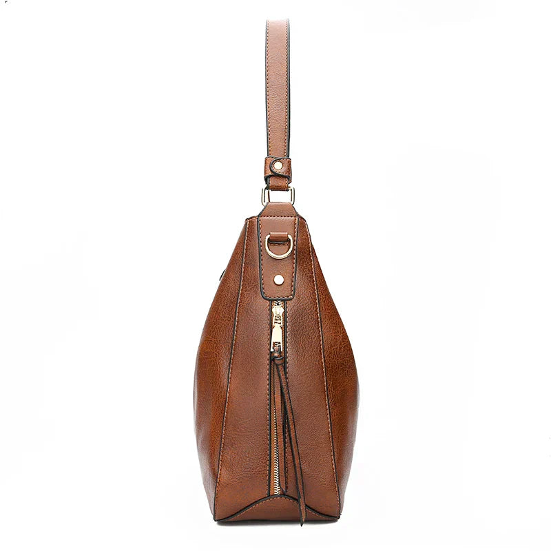 Romy - Bolso de hombro de cuero