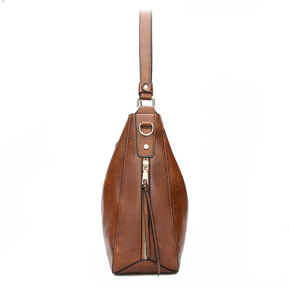 Romy - Bolso de hombro de cuero