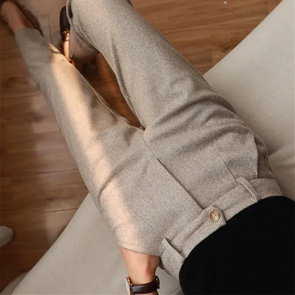 Novaro | Pantalones modernos de corte ajustado