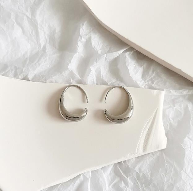 Pendientes de lujo en oro y plata 