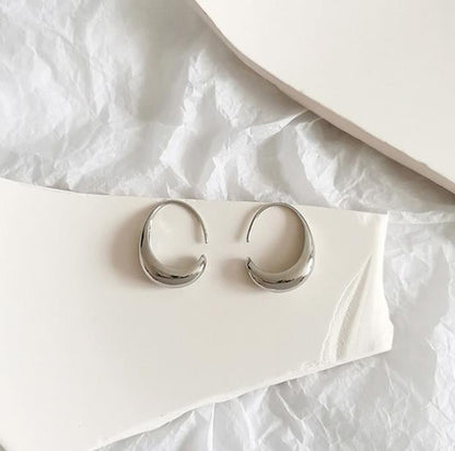 Pendientes de lujo en oro y plata 