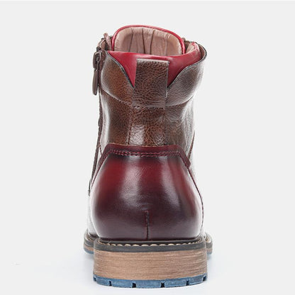 Miles - Botas Oxford clásicas de cuero 