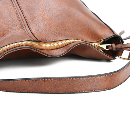 Romy - Bolso de hombro de cuero