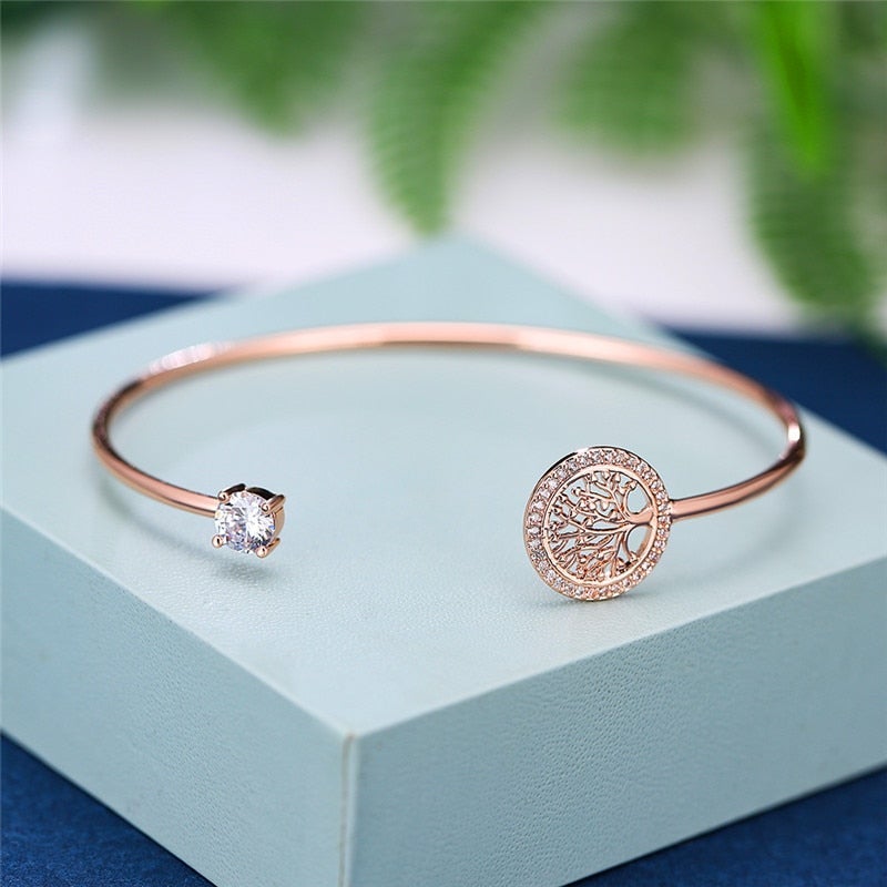 Pulsera ajustable del árbol de la vida