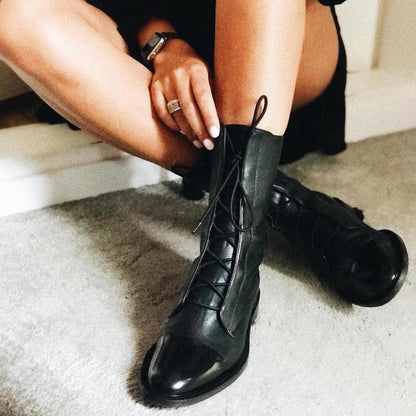 Scarlett™ - Elegantes botines de piel
