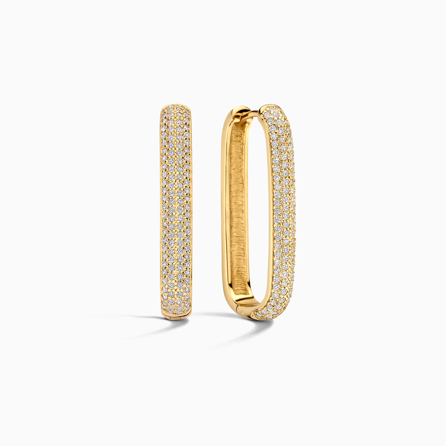 Aros pavé con iconos grandes