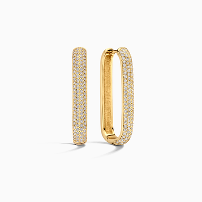 Aros pavé con iconos grandes