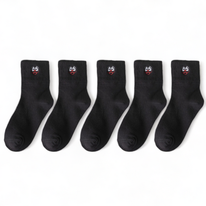 Paquete de 5 Classic Standard Negro, Blanco