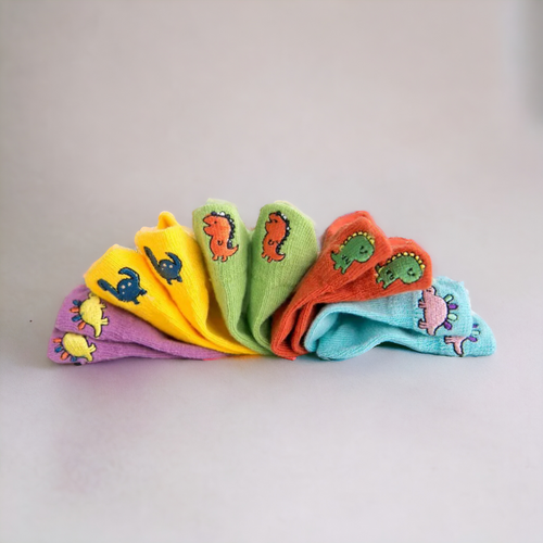 Paquete de 5 colores de dinosaurios para niños