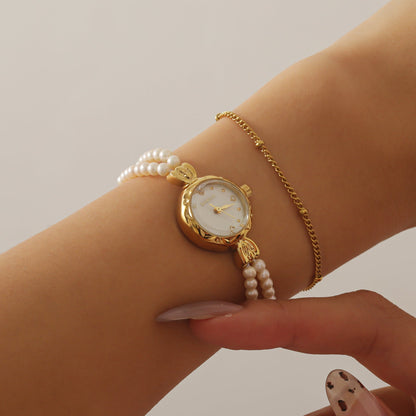 Pulsera de color dorado