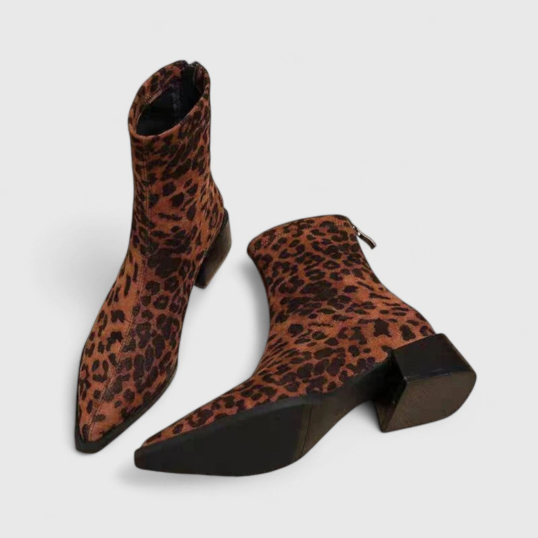 Lea – Botines de leopardo
