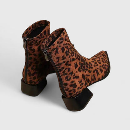 Lea – Botines de leopardo