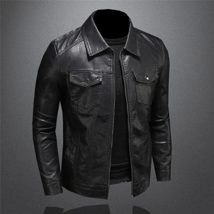 Chaqueta de cuero Alessandro