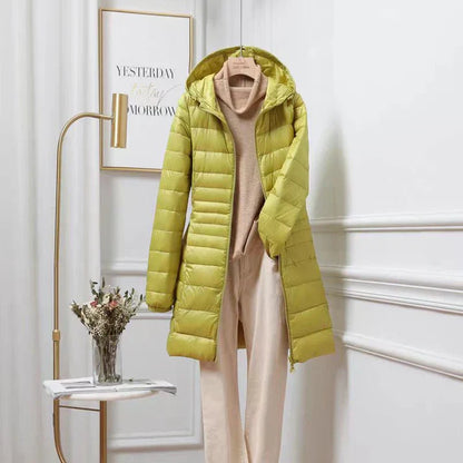 Sky - Chaqueta de invierno ultraligera de plumón