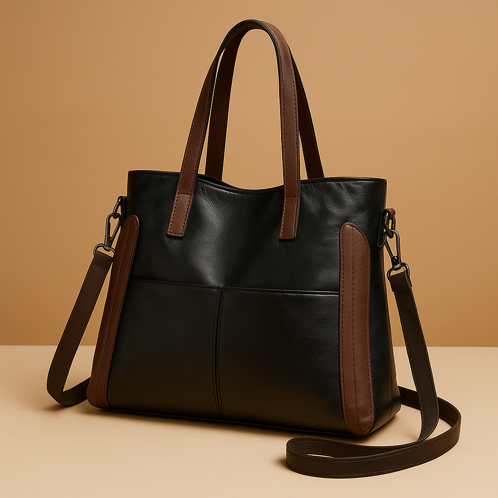 Veloura™ | Bolso Annelin Clásico De Piel Vegana 