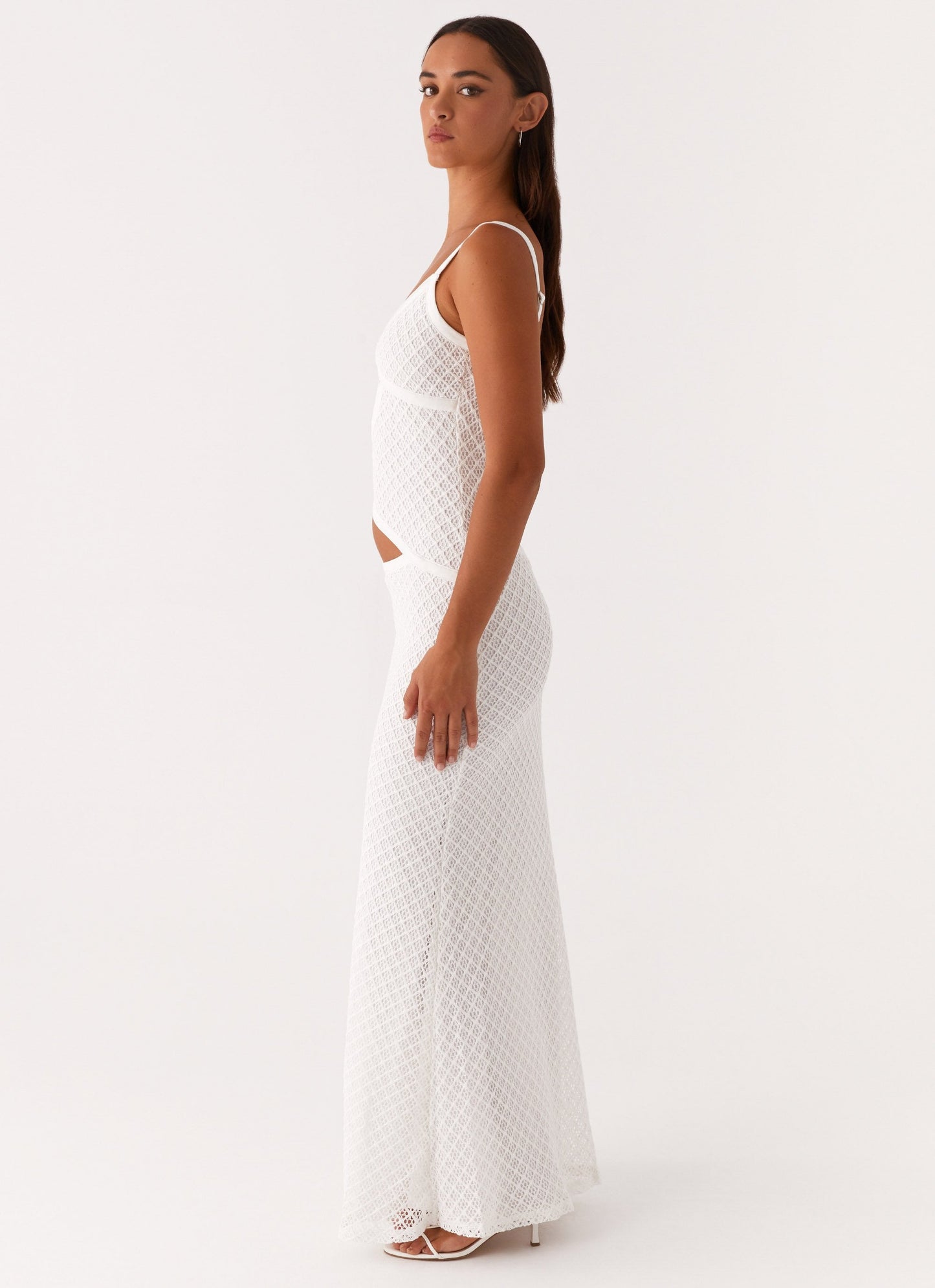 Veltrixon™ | Vestido de punto con aberturas 