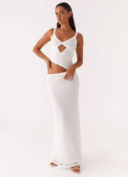 Veltrixon™ | Vestido de punto con aberturas 