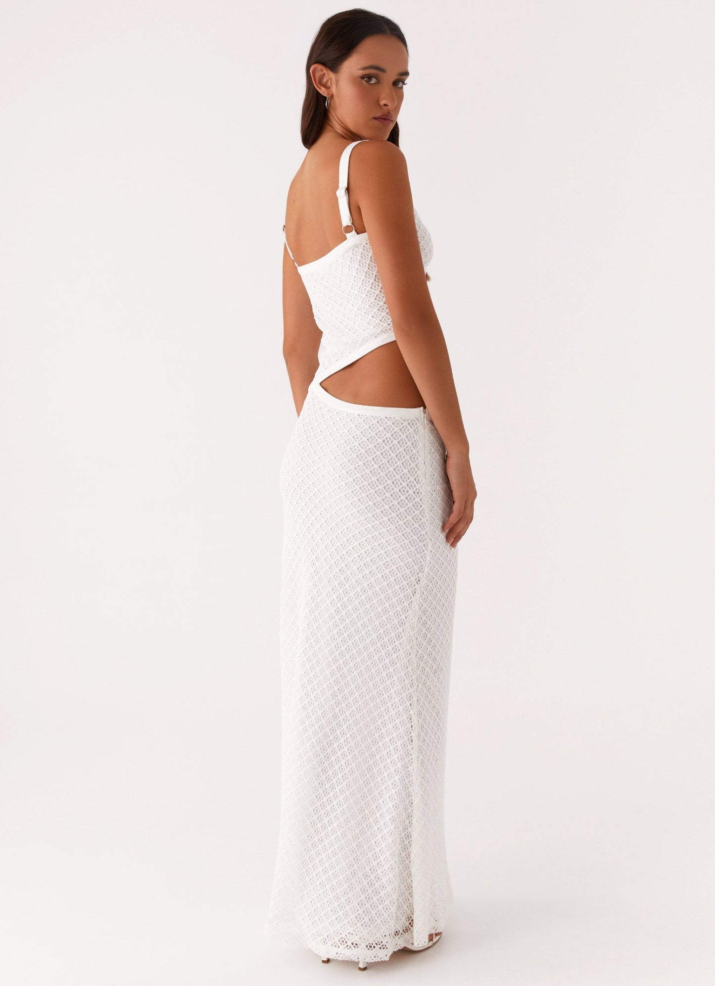 Veltrixon™ | Vestido de punto con aberturas 