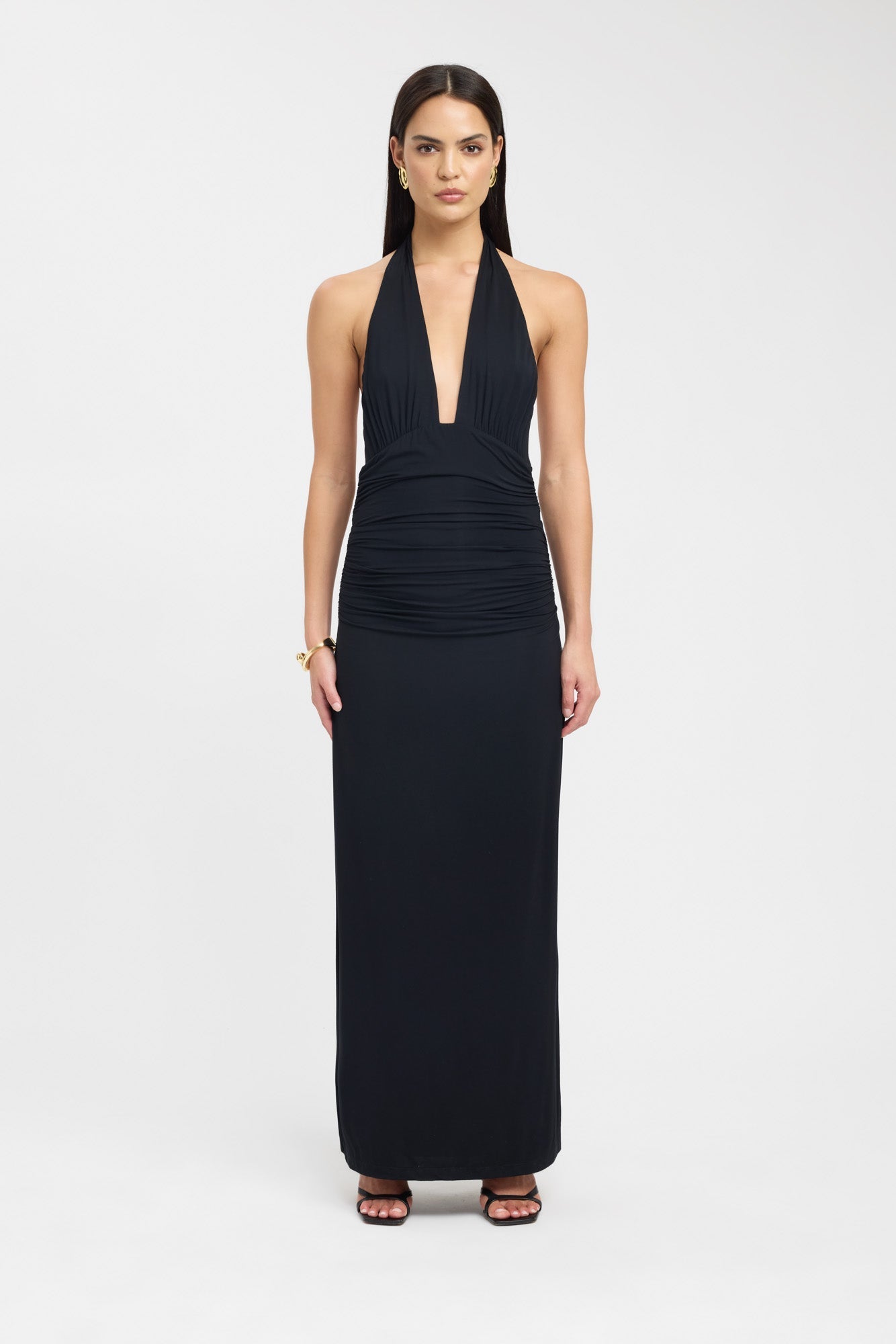 Estella™ | Vestido largo con cuello halter