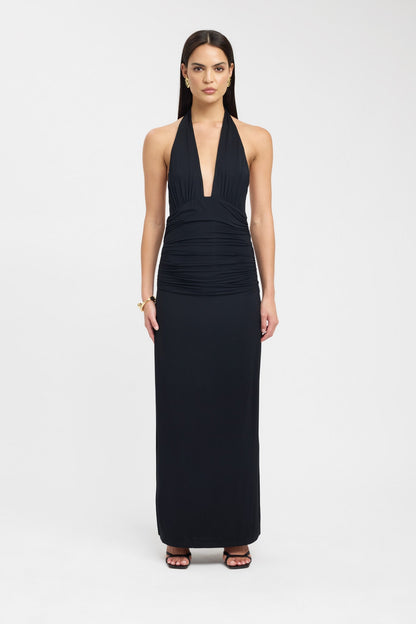 Estella™ | Vestido largo con cuello halter