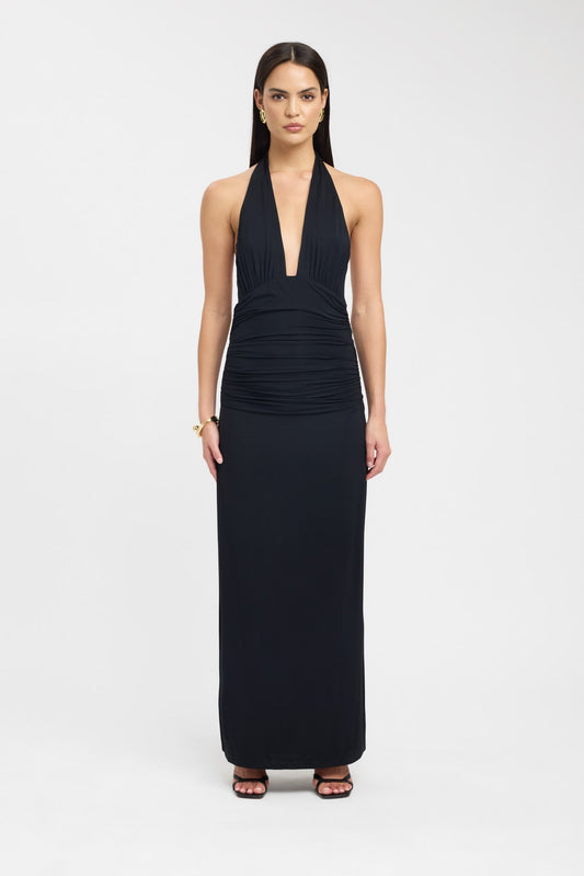 Estella™ | Vestido largo con cuello halter