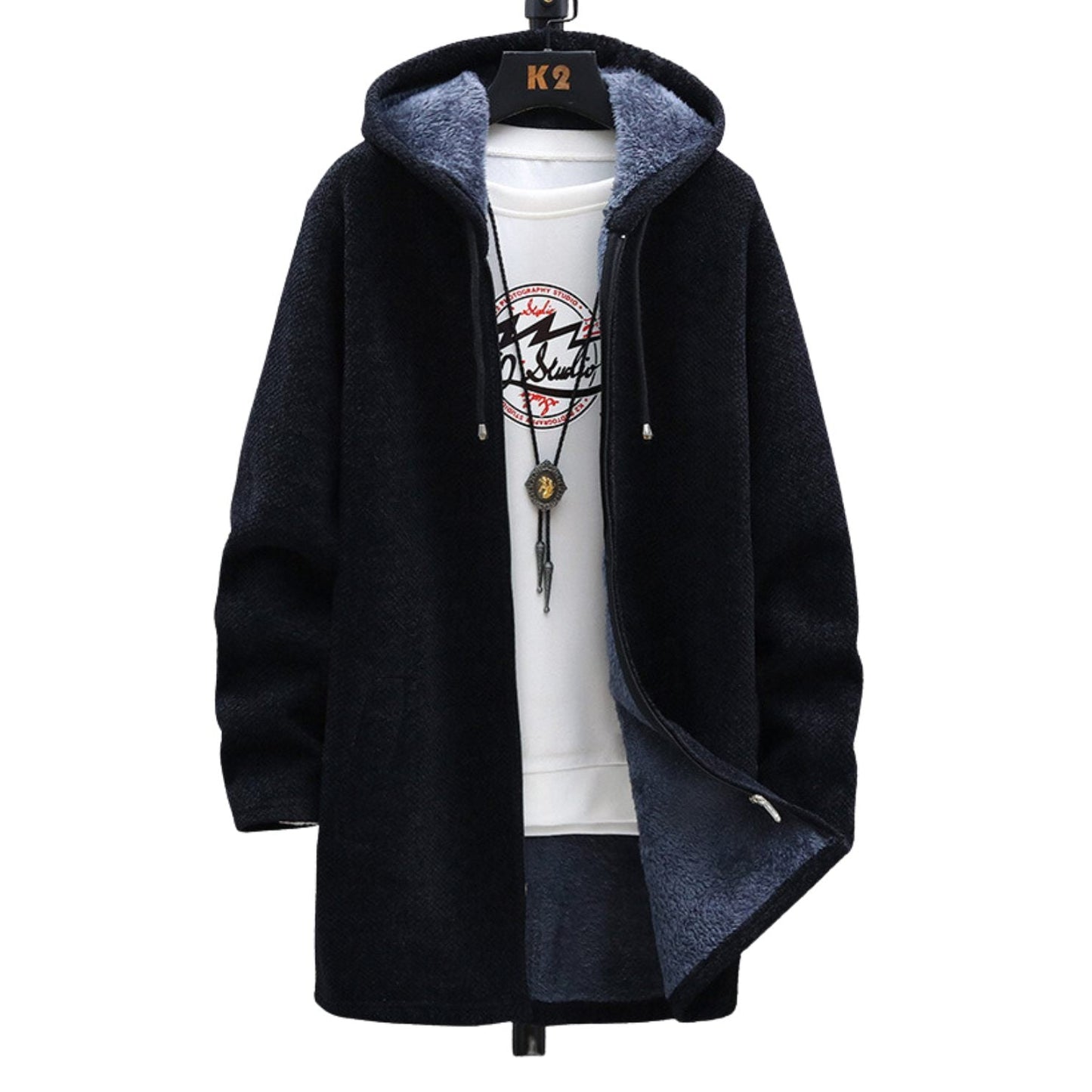 Levi™ | Chaqueta con capucha y forro polar para hombre