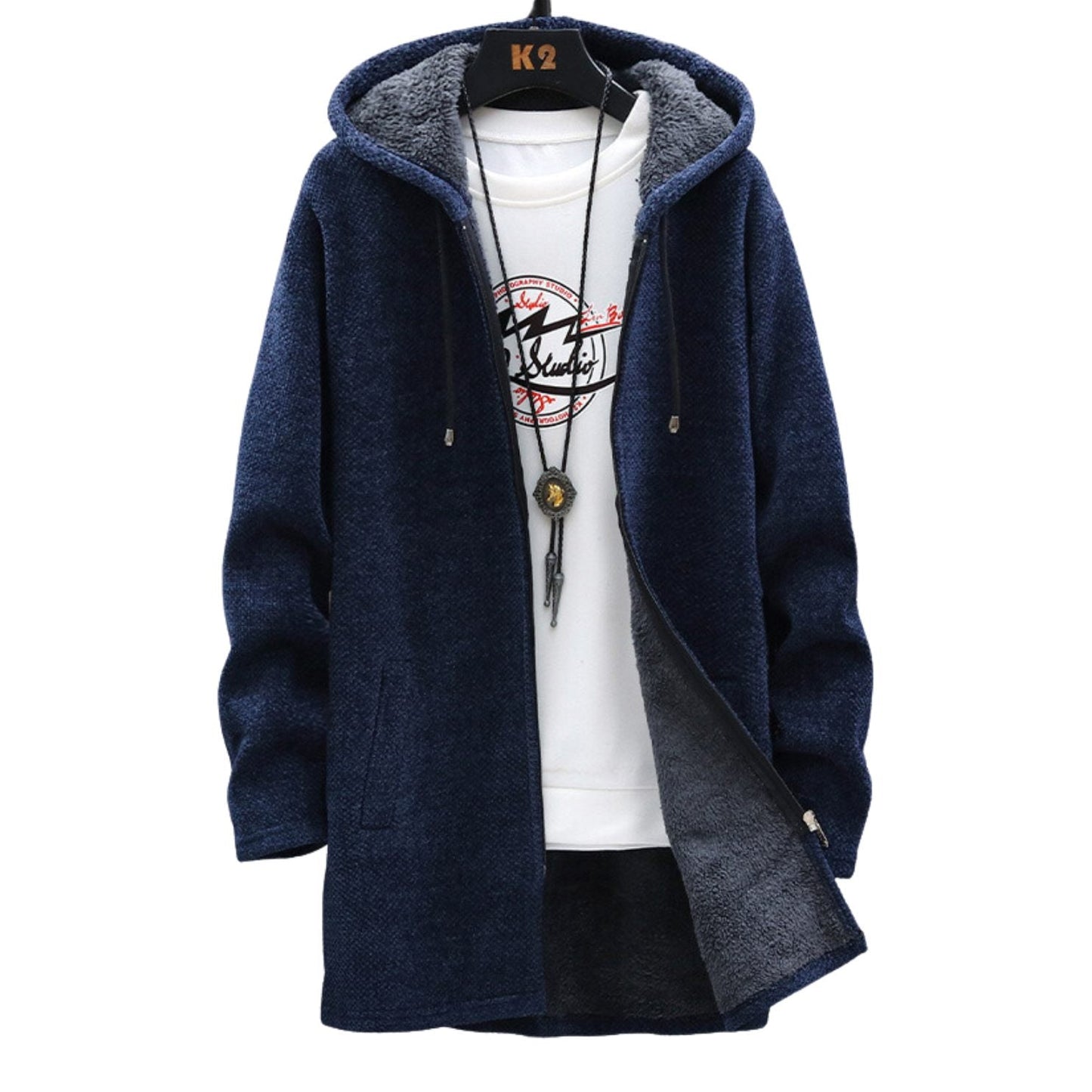 Levi™ | Chaqueta con capucha y forro polar para hombre