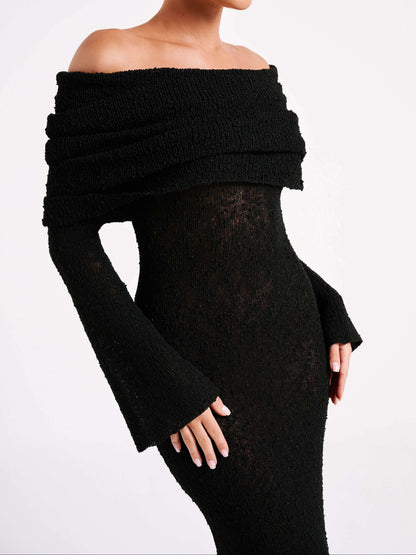 Kenvira™ | Vestido con hombros descubiertos