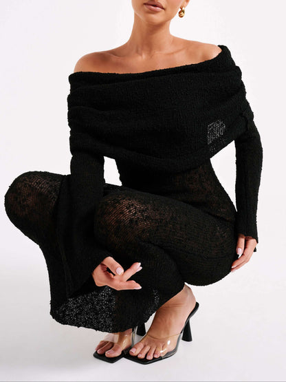 Kenvira™ | Vestido con hombros descubiertos