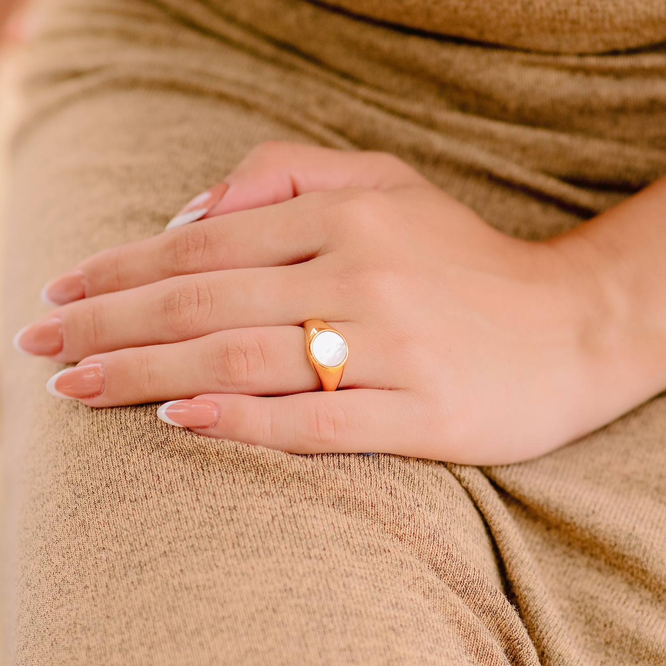 Anillo de nácar