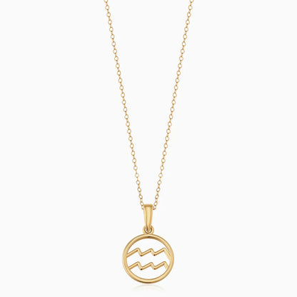 Collar con signo del zodiaco