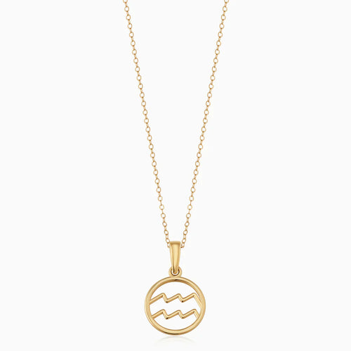 Collar con signo del zodiaco