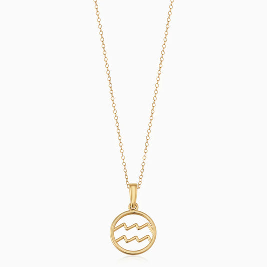 Collar con signo del zodiaco