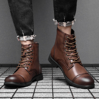 Claude | Botas de piel auténtica
