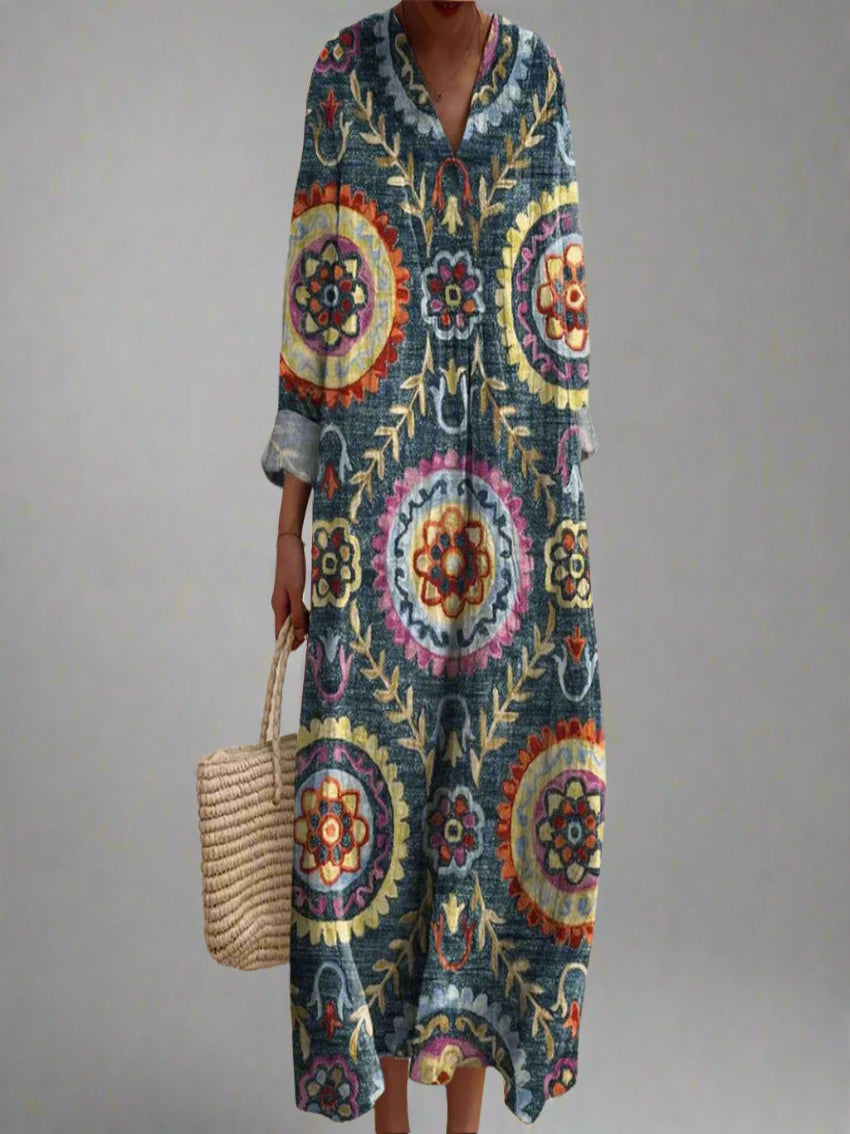 Leya | Elegante vestido abstracto