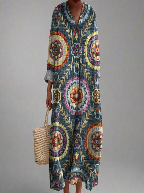 Leya | Elegante vestido abstracto