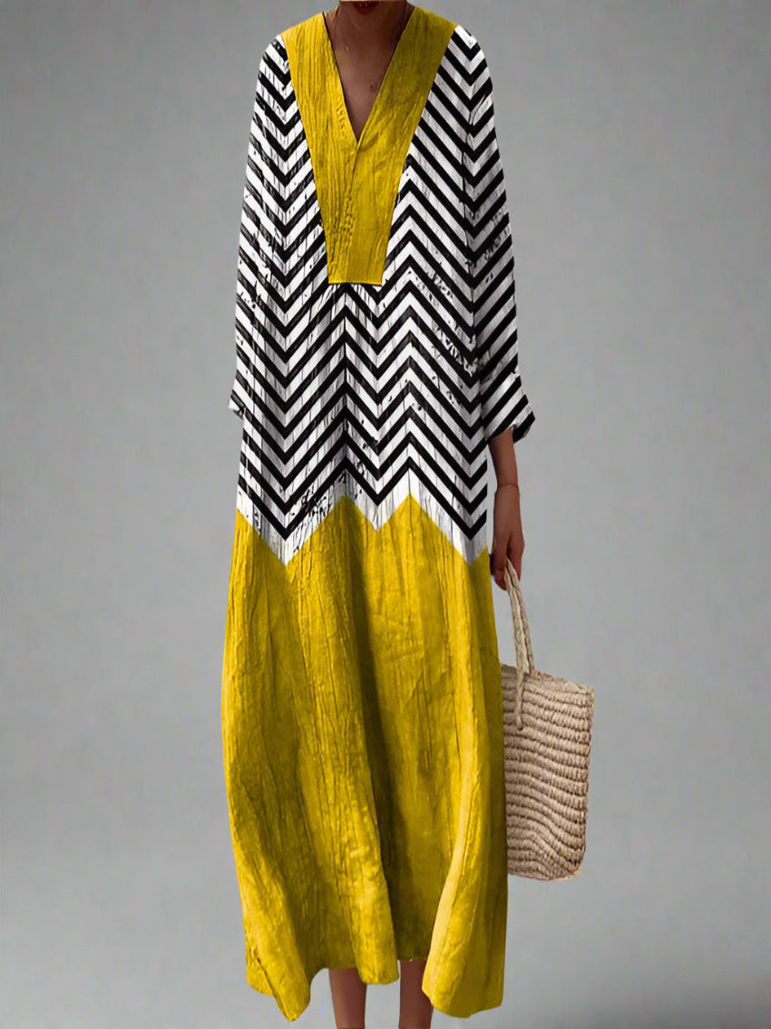 Carla | Elegante vestido abstracto