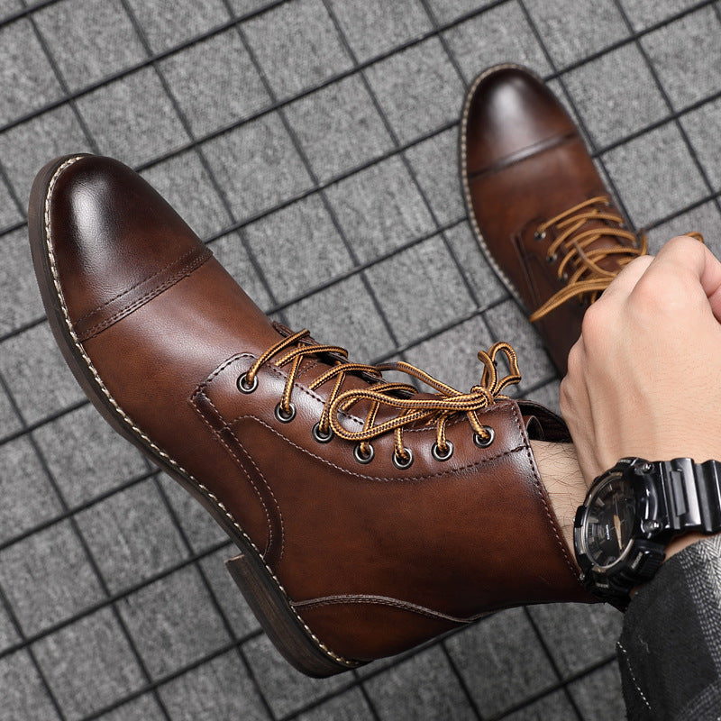 Claude | Botas de piel auténtica