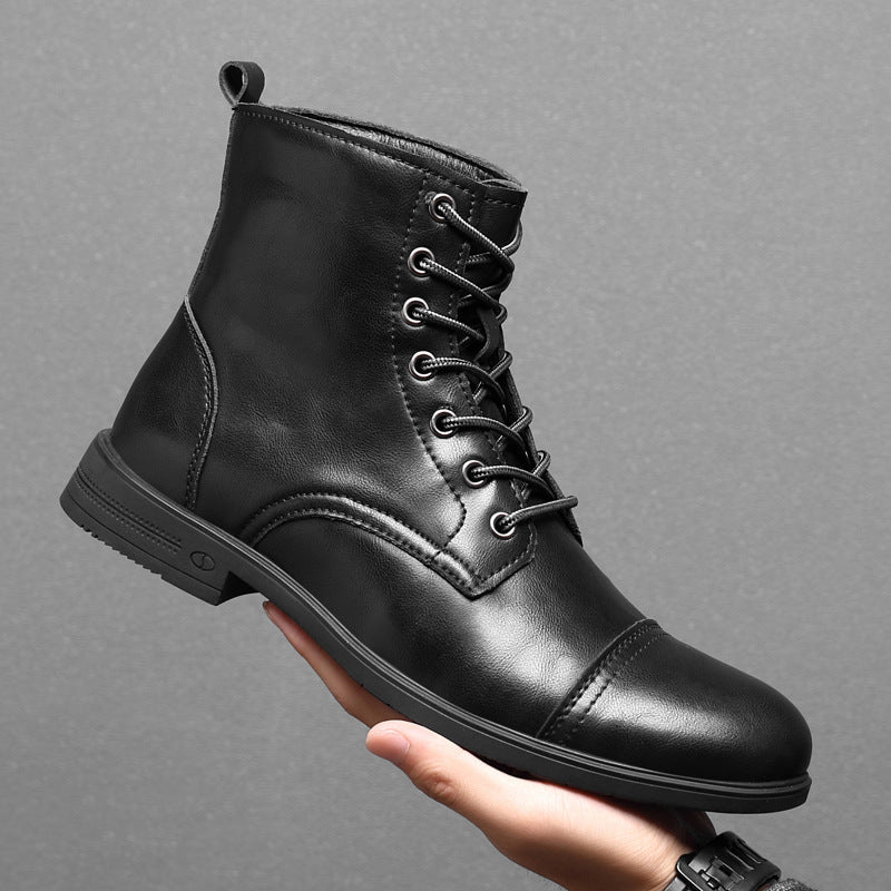 Claude | Botas de piel auténtica