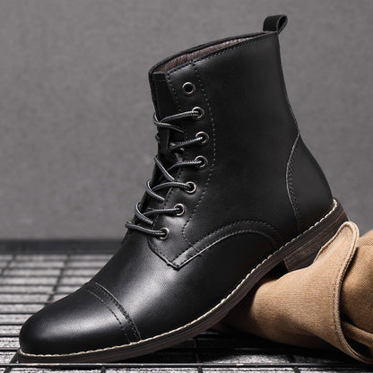 Claude | Botas de piel auténtica