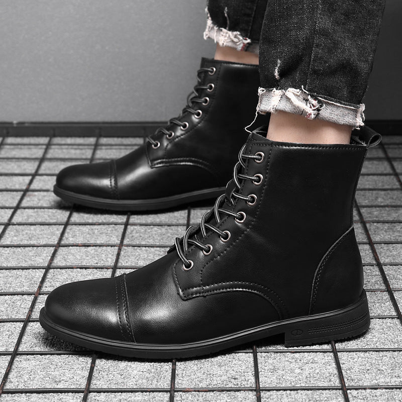 Claude | Botas de piel auténtica