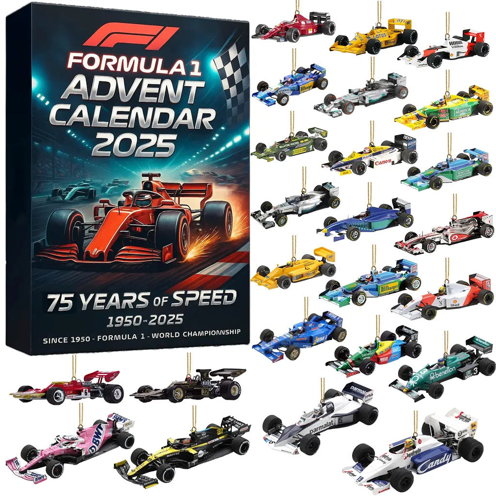 Calendario de Adviento de Leyendas de las Carreras 2025 🏎️
