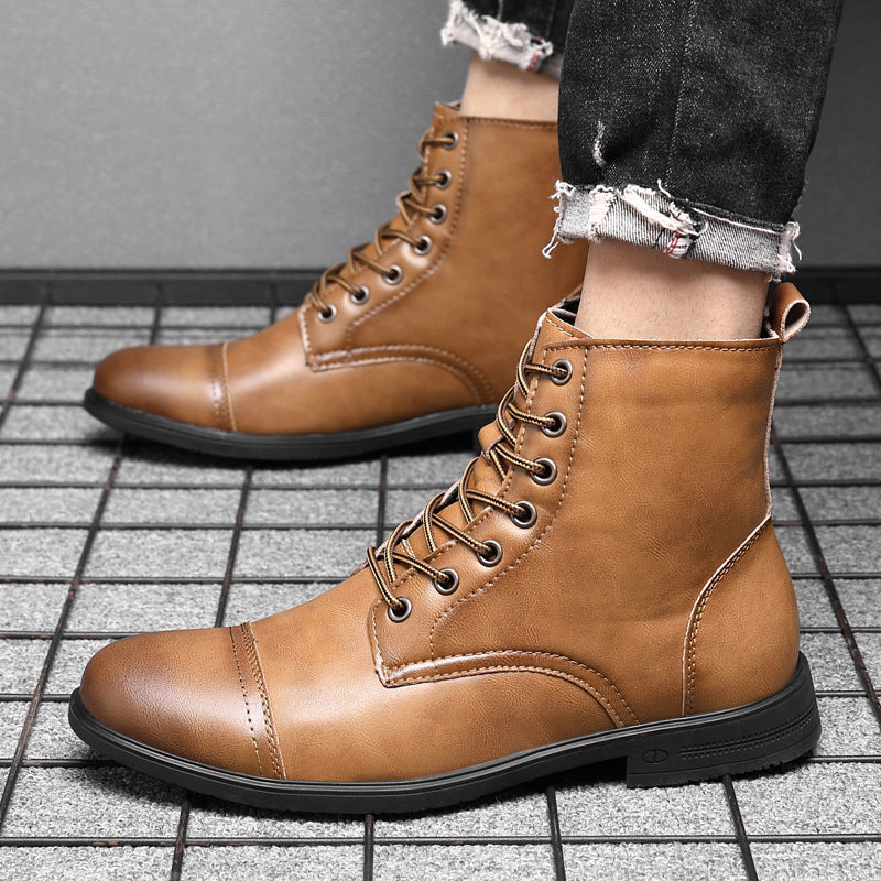 Claude | Botas de piel auténtica