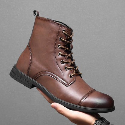 Claude | Botas de piel auténtica