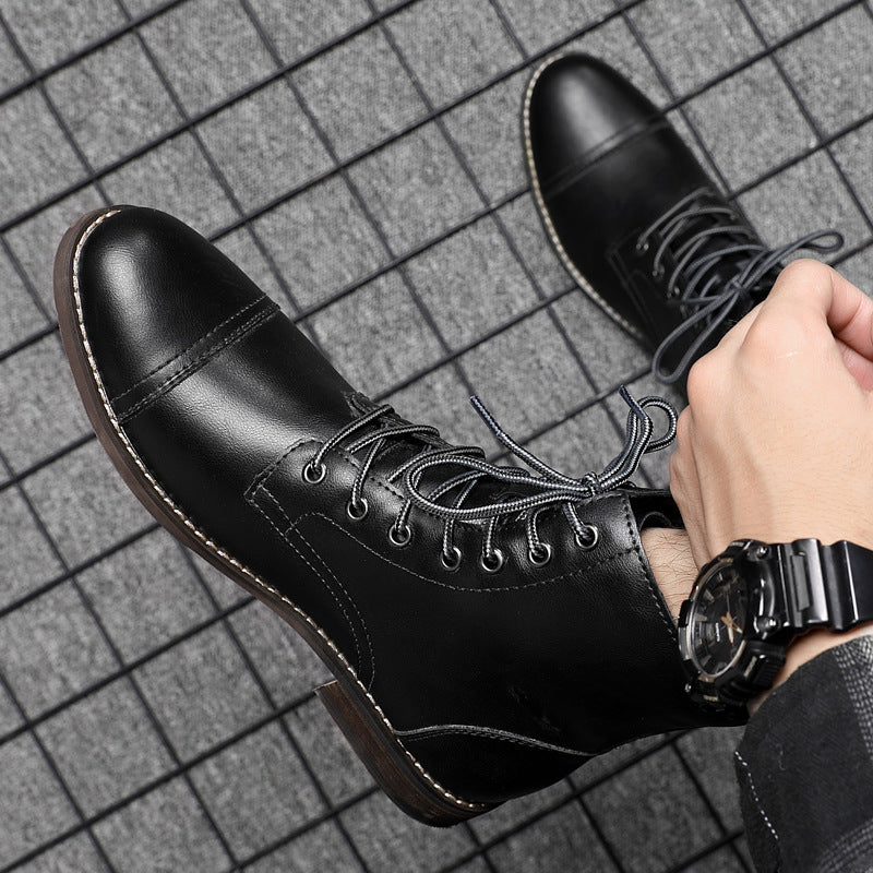Claude | Botas de piel auténtica