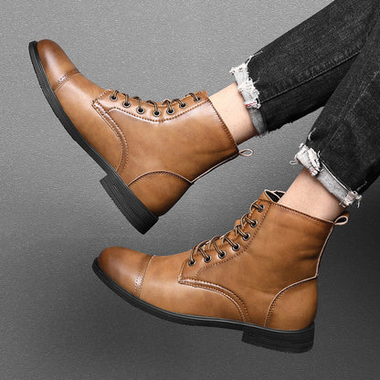 Claude | Botas de piel auténtica