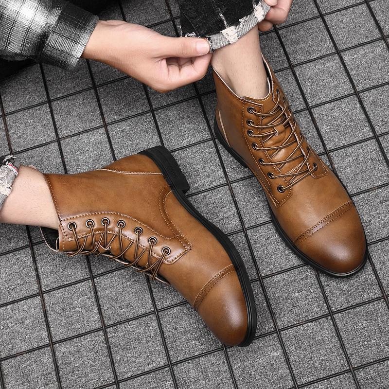 Claude | Botas de piel auténtica