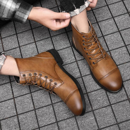 Claude | Botas de piel auténtica