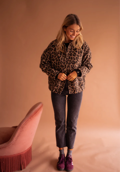 Mia™ | Chaqueta de leopardo llamativa
